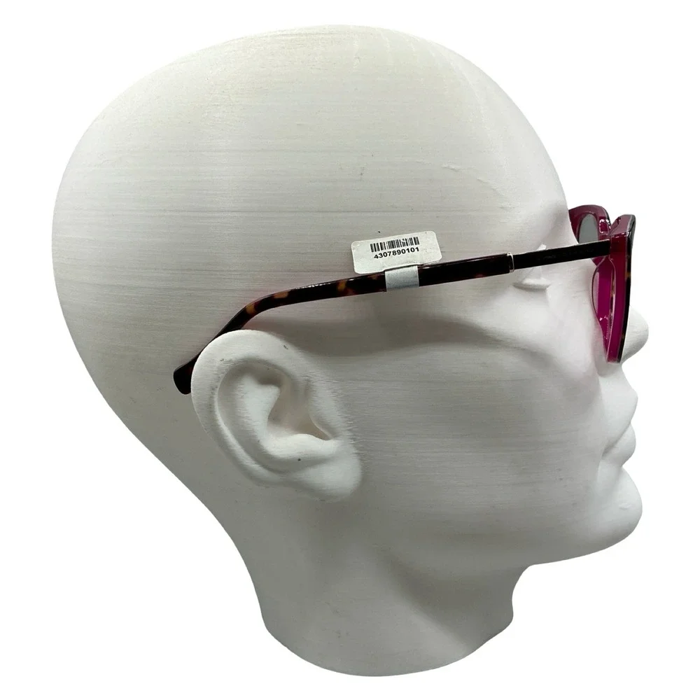 Lucky Brand VLBD234 Pink Havana Eyeglasses Frames 52-17-140 Square Tortoise NEW